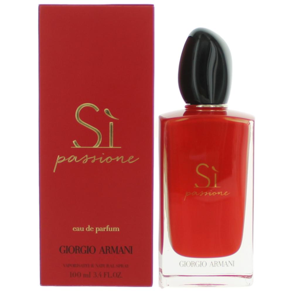 Bottle of Si Passione by Giorgio Armani, 3.4 oz Eau De Parfum Spray for Women